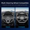 Suitable for Hyundai Carbon Fiber Texture Steering Wheel Cover with Segmented Quick-Release Design, Durable, for Tucson Elantra Avante I30 Sedan