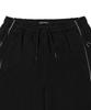 Loghideumatin Lm Blocking Reflective Piping Sweat Pants (Black)