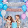 3M Foil Material Foil Fringe Garland Glitter Metallic Wall Backdrop Decor  Birthday Party