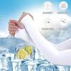 2pcs Summer Arm Sleeves Unisex UV Protection Cool Thin Arm Sleeves Active Ultra-Light Men and Women Ice Silk Sleeves Outdoor Activity Active