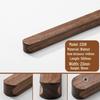 Japanese Minimalist Walnut Handle Solid Wood Cabinet and Wardrobe Drawer Handle
