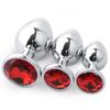 3 STK/sett Metal Anal Leker For Kvinner Voksen Sex Produkter Menn Butt Plug Rust Stål Anal Plug Sex-leke Anal Dildo Toys
