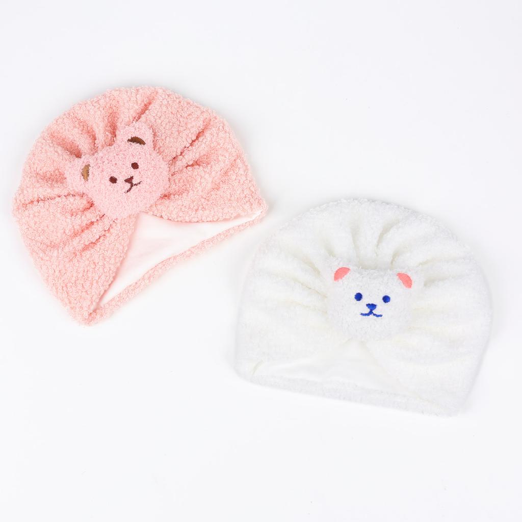 Winter Thermische Baby Mütze Jungen Mädchen Indien Turban Hüte Kinder Kleinkind Knotenmützen Beanies Ins Bären Kopfwickel Foto Requisiten
