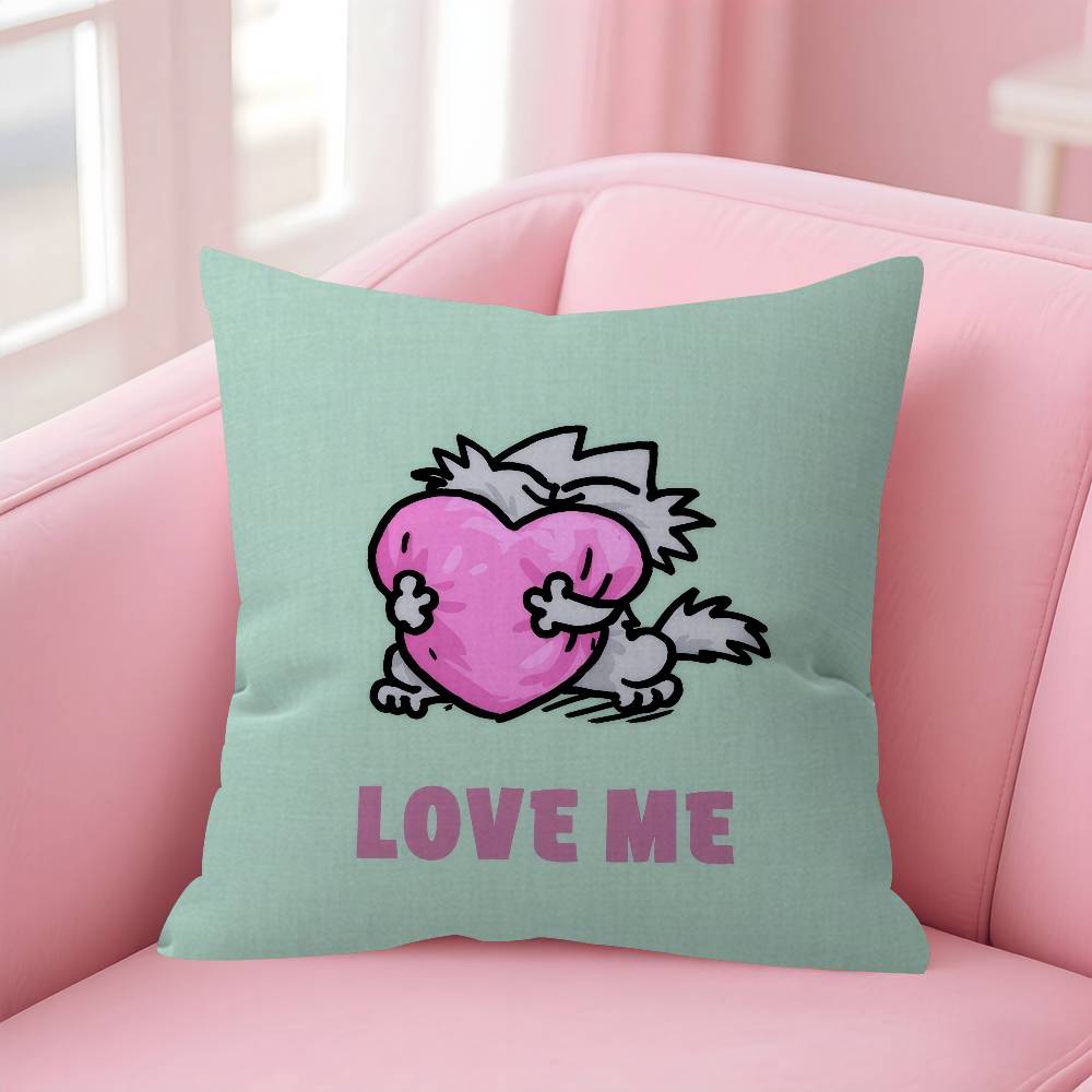 Kawaii SSimons Cat anime  pillow cover sofa cushion cover home room decoration children gift