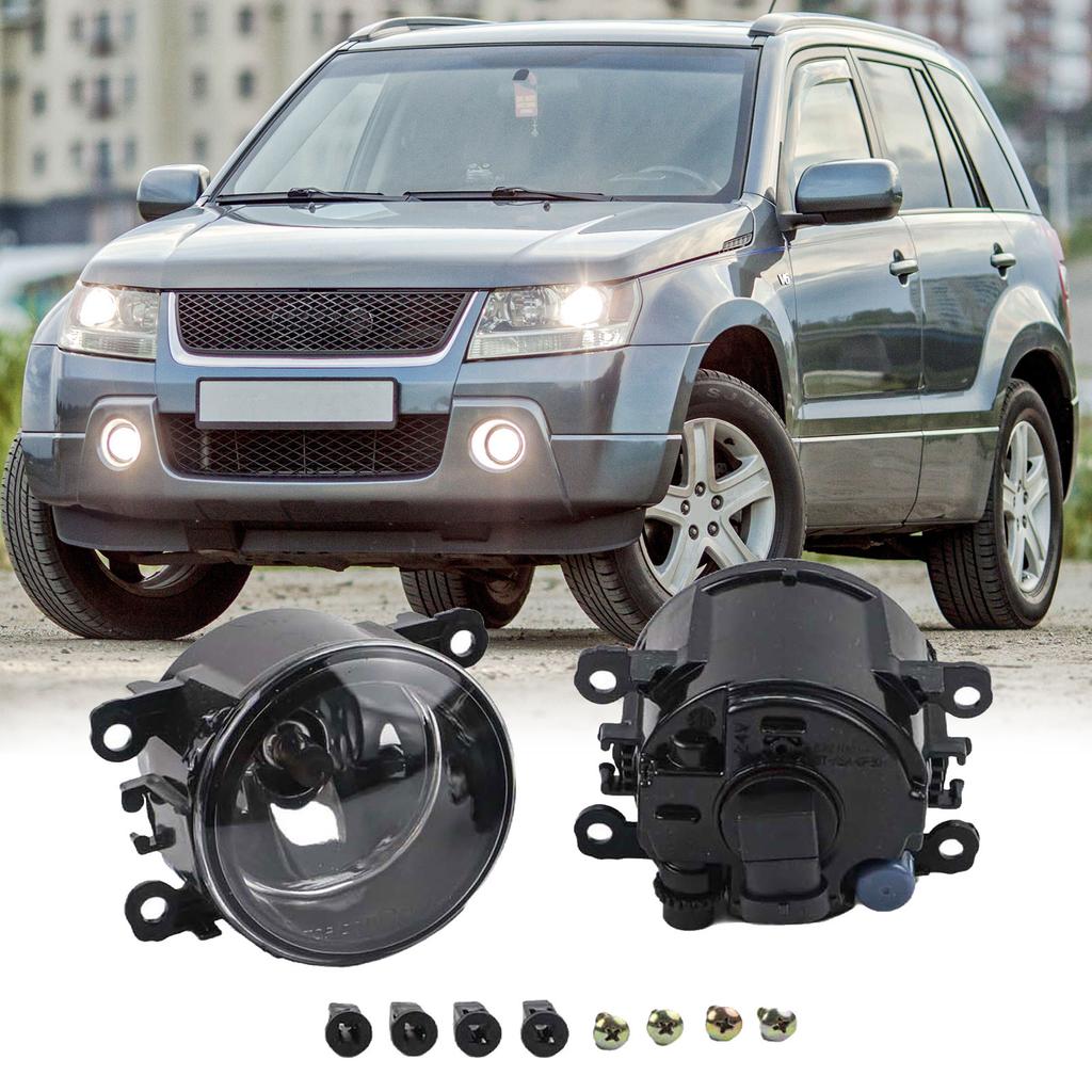 1 Pair Front Bumper Fog Light Lamps For Suzuki SX4 For Swift For Grand Vitara For Alto H11 Fog Lights Front Bumper Fog Lamp