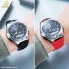Für Casio Sportuhr WVA-M640/WVA-M650/WVQ-M410 Premium Harz Silikon Uhrenarmband Herren Wasserdicht Kette Zubehör Schwarz