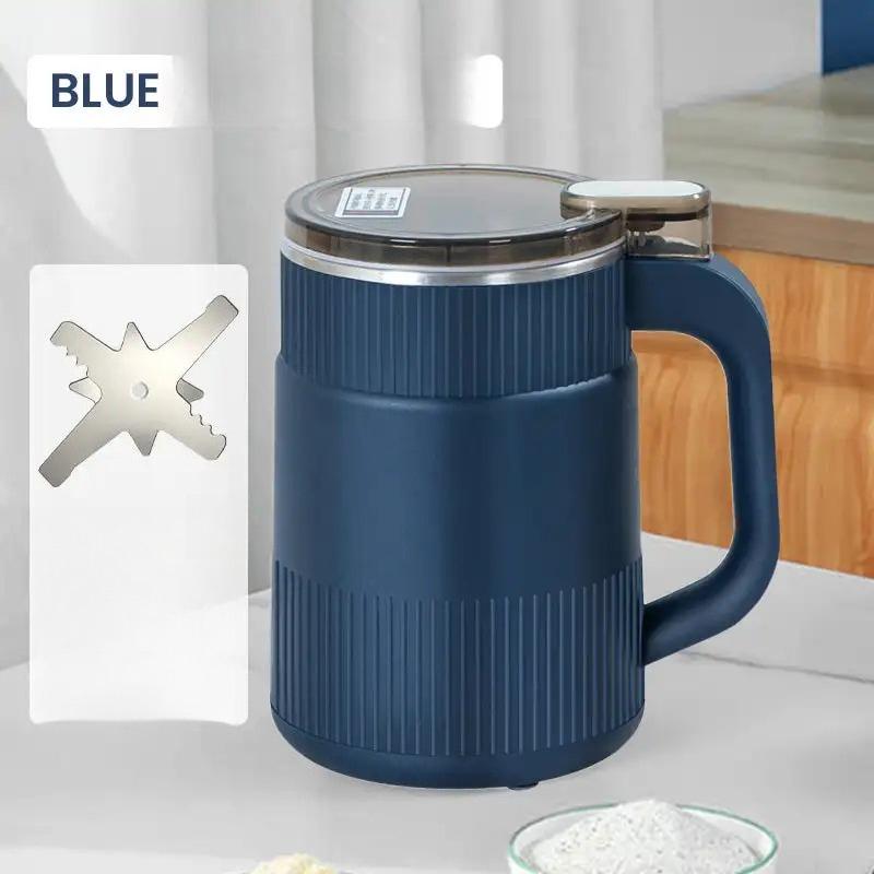 

High Speed Coffee Grinder Large Capacity Crushing and Grinding Cup Multifunctional Grinding Machine Bean Powder Electric 1 blade синий