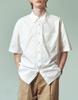Meleugo Cotton High Density Short Sleeve Shirt [White]