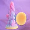 Glow-in-the-Dark Masturbator Silicone Dildo with Ergonomic Curve Body-Safe Realistic Sex Toy for Women Waterproof Quiet Discreet Adult Massager for