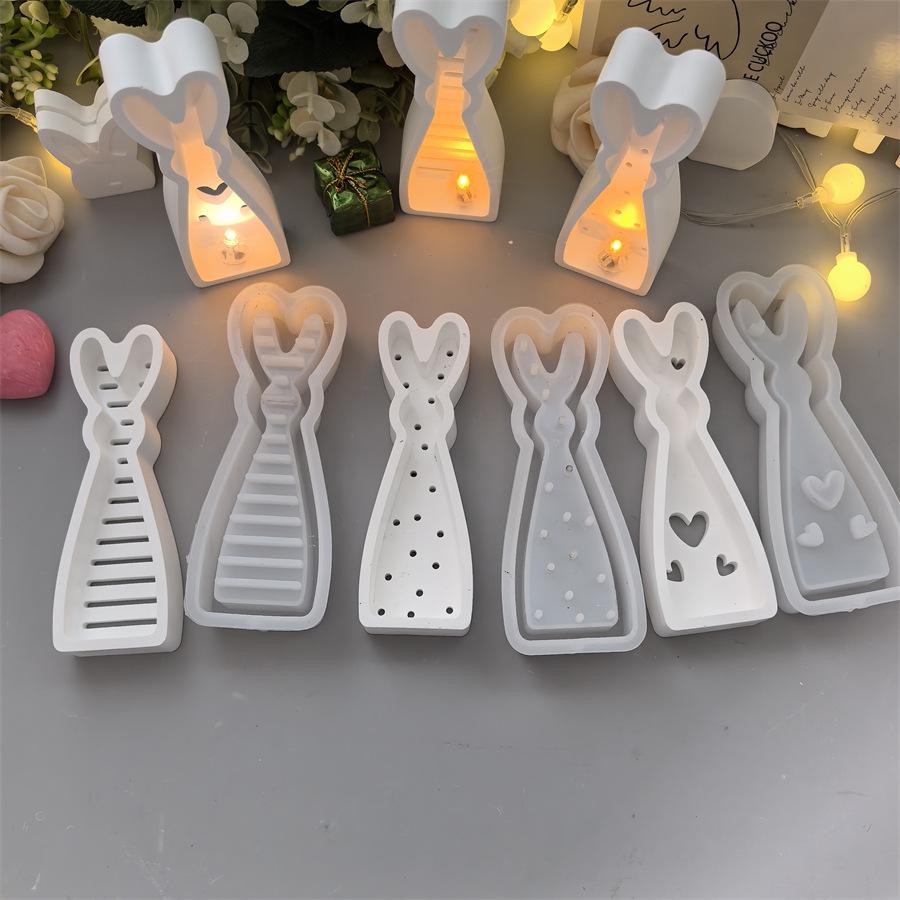 WTEMPO Ostern Silikonform Stehender Hase Dekoration Festival Requisitenform Gips Epoxidharzform
