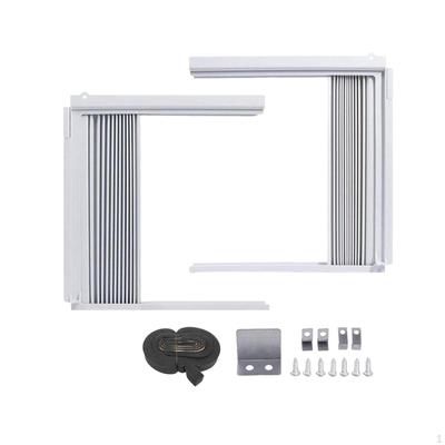 Fensterklimagerät Seitenwand und Rahmen Set Halterung Verstellbar Einfache Einrichtung
