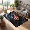 Atletico Madrid Printed Flannel Area Rug Non Slip Soft Polyester Floor Carpet Indoor Decor Mat for Bedroom Living Room Sofa Game Room Home Decoration
