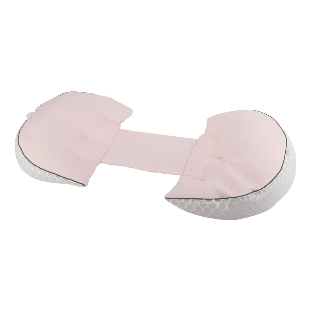 Seitenschläfer Schwangerschaftskissen Verstellbar Weich Atmungsaktiv Bequem Mutterschaftskörperkissen Stütze