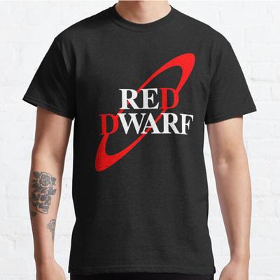 Plus Size S-3XL Red Dwarf Printed T-shirt Men's Tops Fashion Clothes Tees