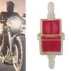 6MM FUEL INLINE ATV MOTORCYCLE MAGNETIC FILTER Lnternal 3mm Red Filter