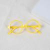 Korean-Style Fashionable Round Frame Decorative Glasses for Kids - No Lenses, Unisex Trendy Glasses for Boys and Girls