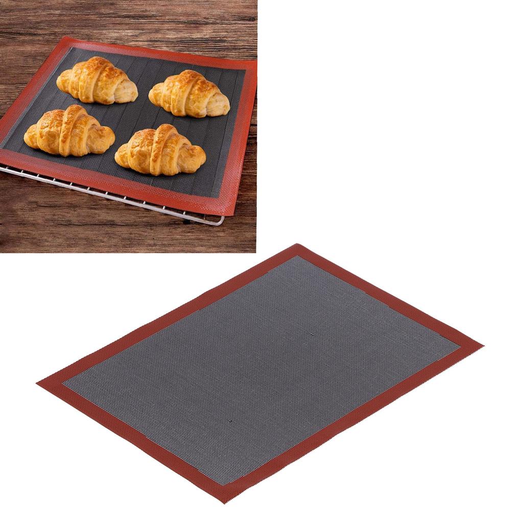 Tappetino Da Forno In Silicone Perforato 30x40 Cm: Antiaderente, Riutilizzabile, Adatto A Pizza E Biscotti