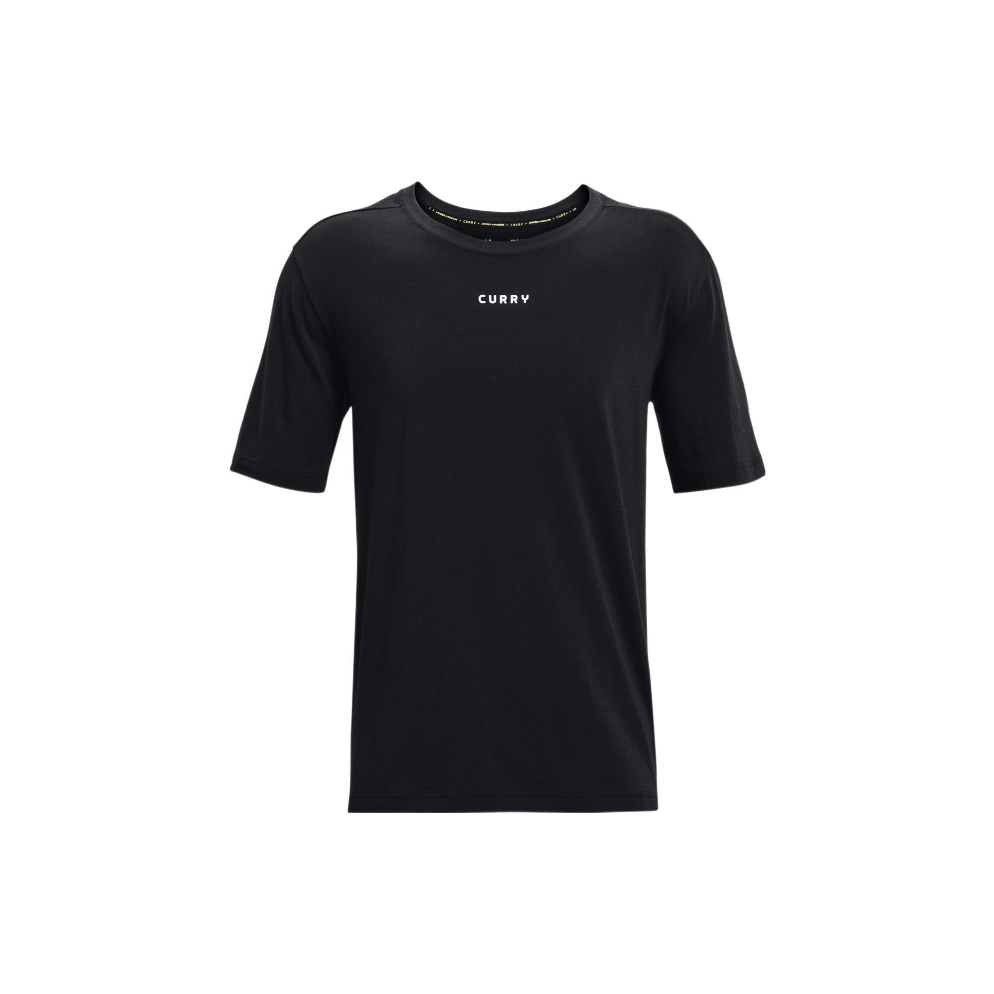 Under Armour CURRY Incubate Tee Black Men s 1370255-001 L