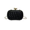Xiaoxiangfeng Abendtasche 2025 neue europäische und amerikanische Mode Nischen-Umhängetasche Damen vielseitig Kette Crossbody Handgelenktasche