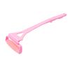 Foldable Ice Roller Long Handle Body Face Roller Handheld Hot Cold Dual Use Pink