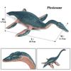 Oenux Jurassic Dinosaur World Eoraptor Dilophosauridae Mosasaurus Velociraptor T-Rex Animasl Model Action Figures Kid Toy Gift