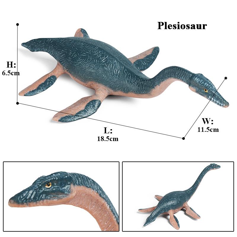 Oenux Jurassic Dinosaur World Eoraptor Dilophosauridae Mosasaurus Velociraptor T-Rex Animasl Model Action Figures Kid Toy Gift