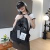 Middle school student schoolbag large capacity personality foreign style backpack new leisure travel star denim backpack