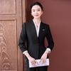 Women's New Chinese Style Collarless Professional Suit Set
