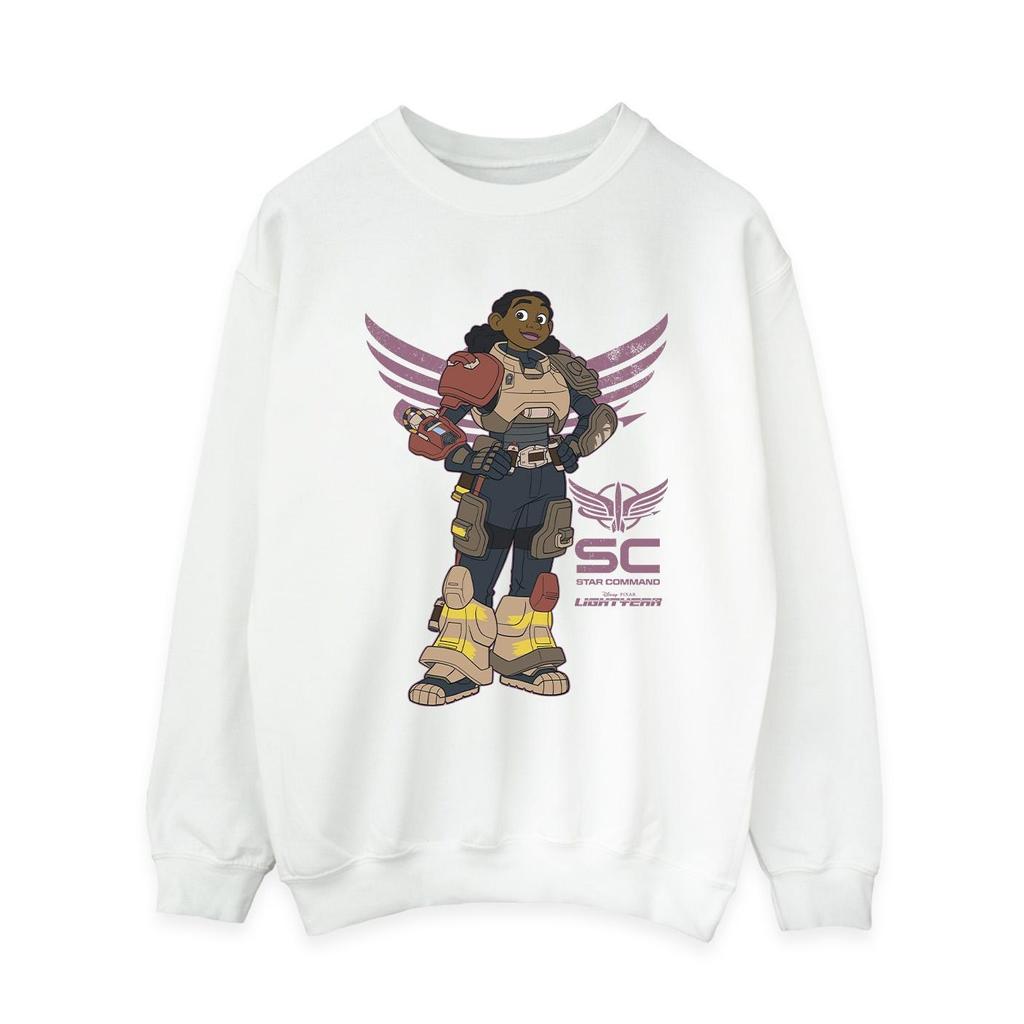 Disney Womens/Ladies Lightyear Izzy Star Command Sweatshirt