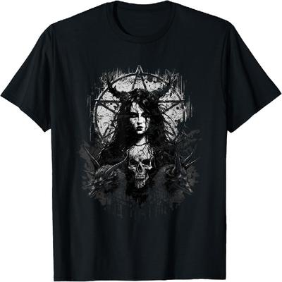 Gothic Ästhetik Satanischer Grunge Dunkle Magie T-Shirt