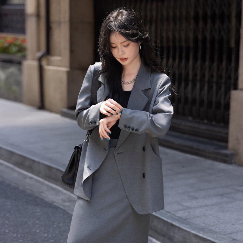 Women's Professional Business Two-Piece Skirt Suit