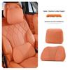 Luxeed V9 Neck and Lumbar Support Headrest Pillow for Car Interior Decoration and Modification