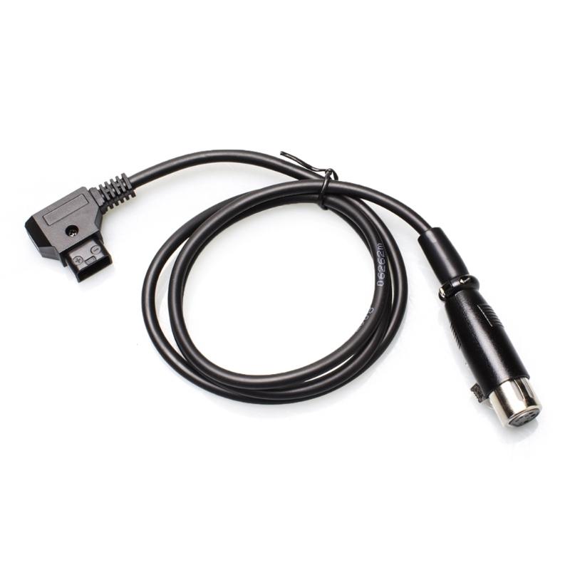 

D-TAP to 4Pin Adapter Cable Auditory Power Conversion Cord for Studio Recording Microphones and More Use 1