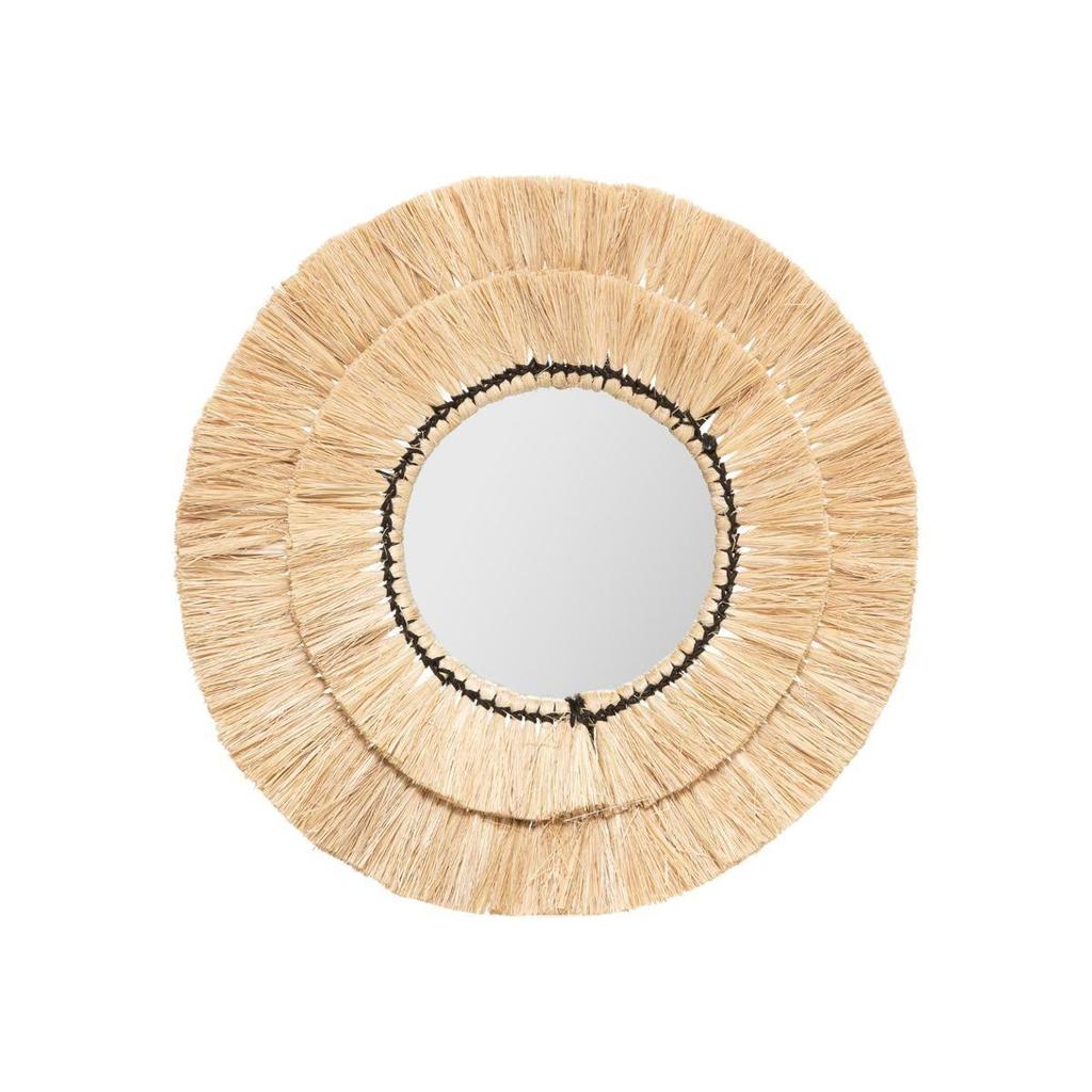 SET OF 3 Alba MIRRORS NATURAL BOHO