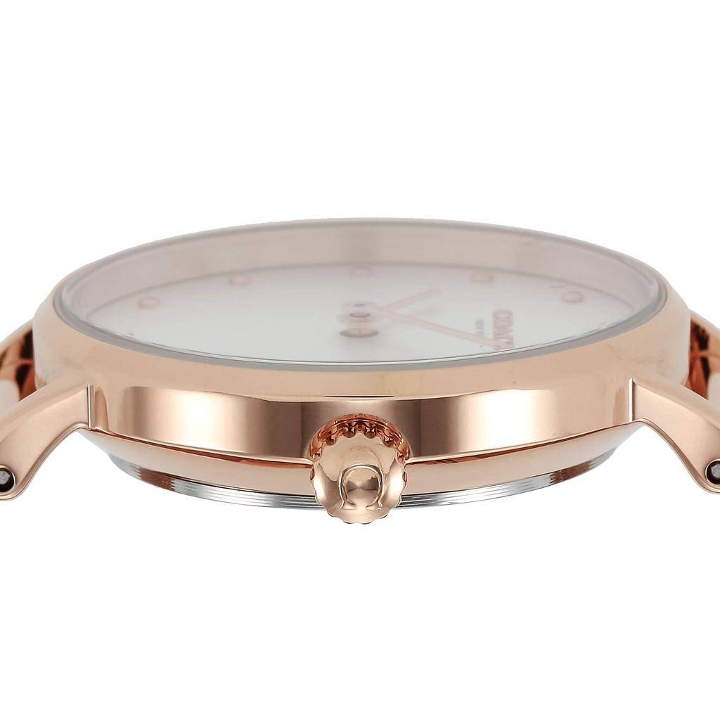 PERRY Silver Dial Stainless Steel Quartz 28MM Watch 14503520 Rose Gold [Coach] Women's [Item]