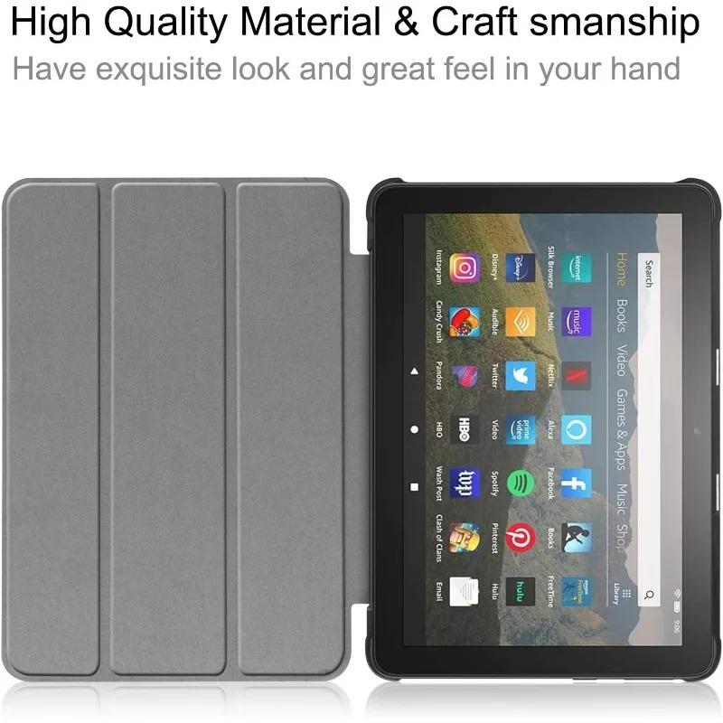 New  Tablet Case for All New Fire HD 8 Fire HD 8 Plus Only Compatible with 8" 10 Generation 2020 Release