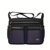 Multifunctional Fashion Casual Shoulder Bag, Waterproof Business Crossbody Bag for Men Daily Commuting