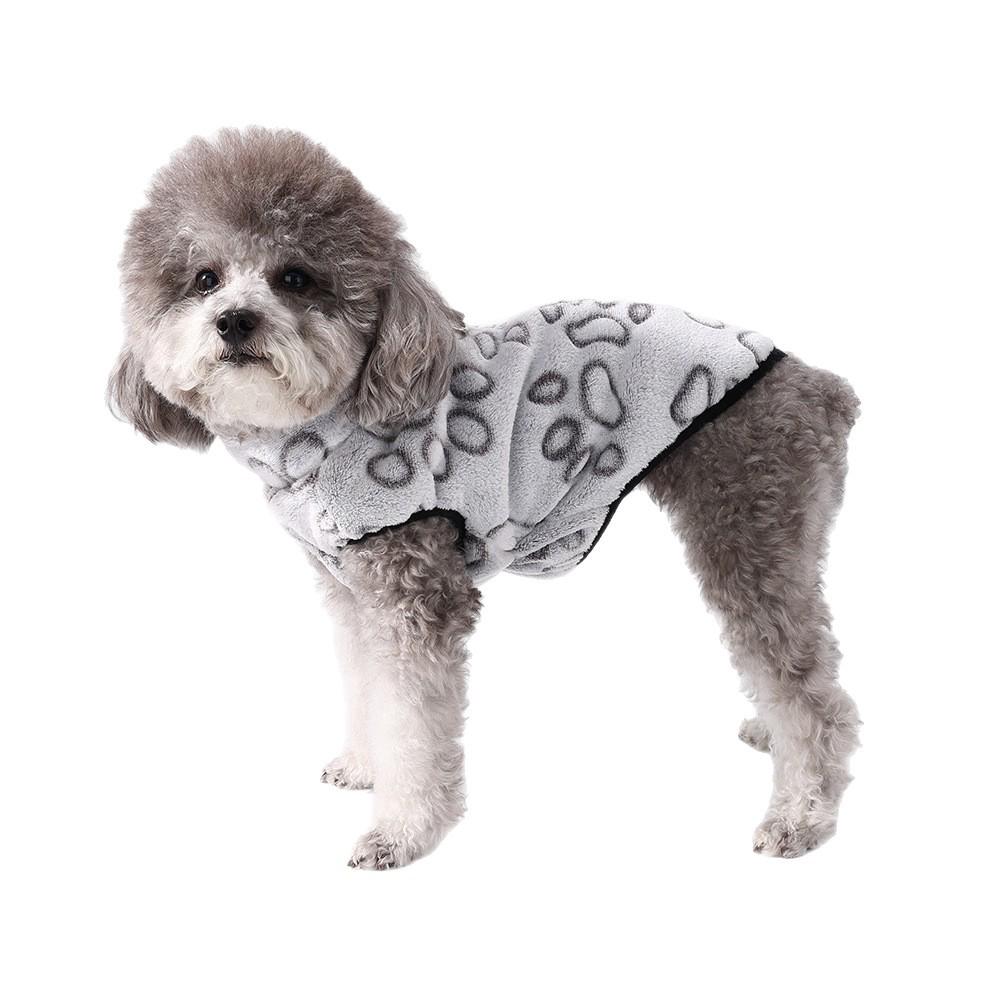 Leashable Dog Zipper Jacket - Cross-Border Sweater for Teddy, Bichon, Chihuahua - Autumn/Winter Pet Clothing