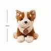 Cartoon Dog Plush Toy Stuffed Animal Corgi Puppy Doll Soft Kawaii Pet Pillow Toys For Kids Birthday Xmas Gift Cute Room Decor
