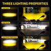 1Set 40W Motorcycle LED Spotlight Fog Lights For BMW R1250GS ADV F800GS R 1250 GS LC Yamaha MT07 MT09 Auxiliary Light Assemblie