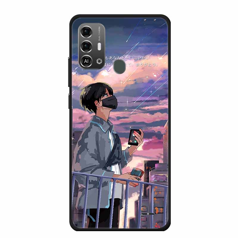 For ZTE Blade A53 Pro Case Luxury Silicone TPU Soft Cover Phone Case ZTE Blade A52 Lite A 52 A 53 Marble Funda Protector Coque