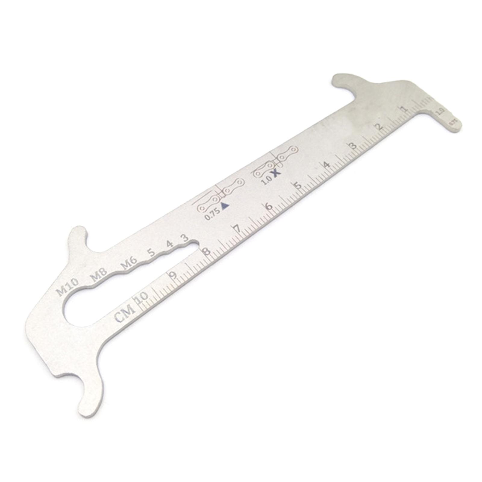 

Steels Bicycles Chain Checker Gauges Tool Bicycles Chain Wear Indicators Bicycles Chain Gauges Measurement Checker 1