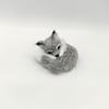 Faux Furs Foxes Ornament Lightweight Safe For Kids Room Office Party Decoration Animal Figurine Pendant