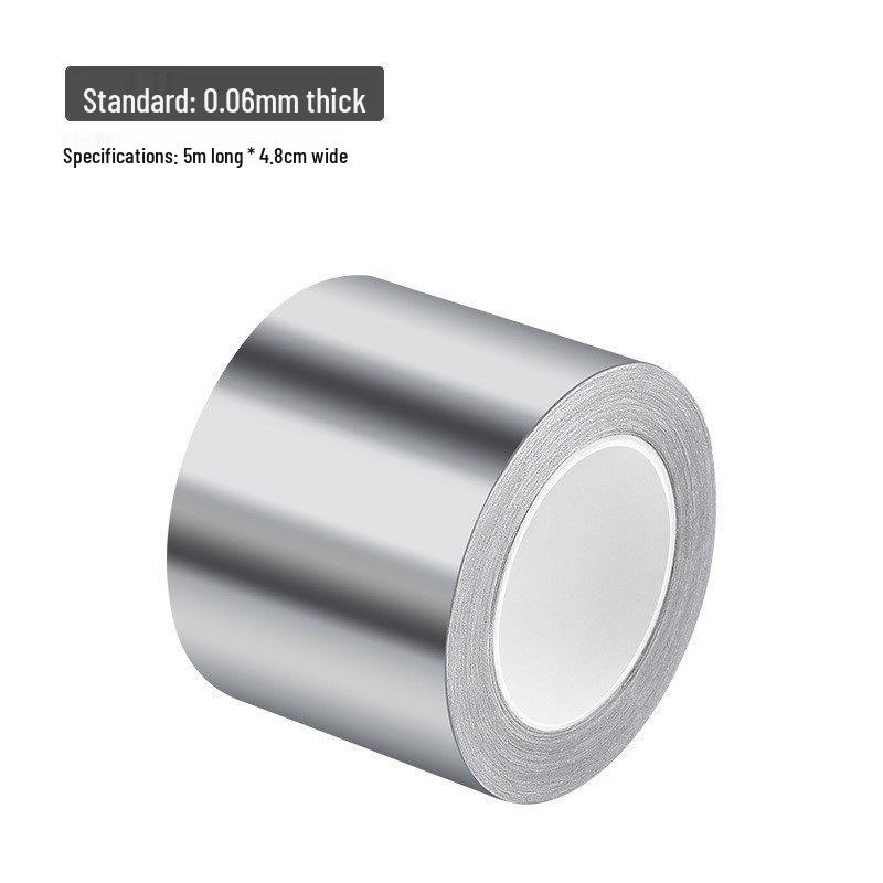 Wasserdichtes Selbstklebeband aus Aluminiumfolie: Schimmelresistent, Schwer entflammbar, Hochtemperaturbeständig zur Abdichtung von Küche & Bad.