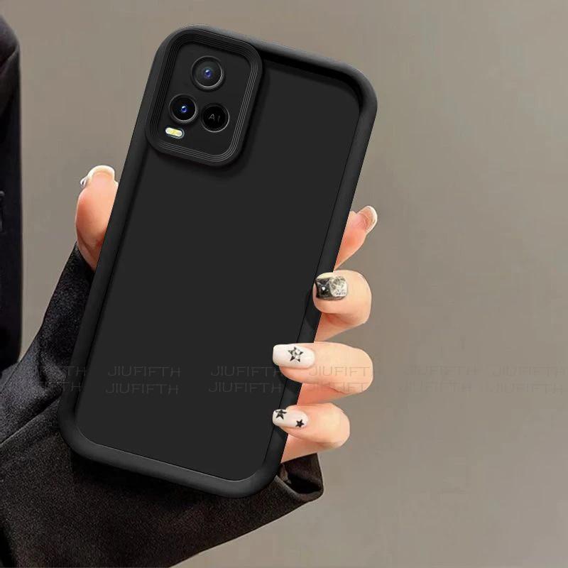 For Vivo V21E 4G Case V21 E Capa On Vevo Y73 2021 Phone Cases Protection Camera Anti Drop Protection Soft Back Cover Coque Funda