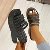 Mode Damen Sandalen Sommer Neu Outdoor Strandsandalen Designer Freizeit Sandalen Große Größe Bequem Heiß Flache Keilschuhe für Damen