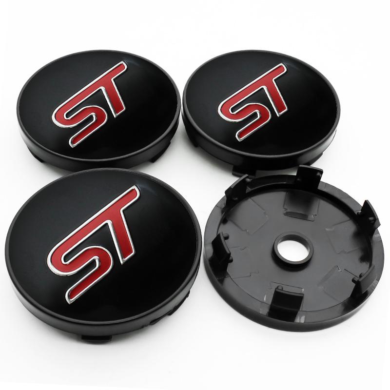4PCS 56/60mm Car Wheel Center Hub Caps Tire Hubcap Rim Covers Emblem For Ford Focus Mk2 Mk3 Ranger Mondeo Mustang Kuga Fiesta