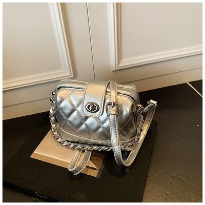 Premium Diamond Chain Bag Women's Summer New Fashion Versatile Commuter Shoulder Messenger Bag