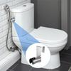 Stainless Steel Bathroom Shower Holder Universal Mount for Handheld Sprayers and Bidet Installation