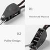 Fixtures Rope Heavy Clip Ratchet Hanging Rope for Gardening Grow Plant Tent Rope